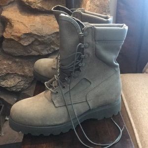 McRae Air Force Green Combat Boots Size 9W